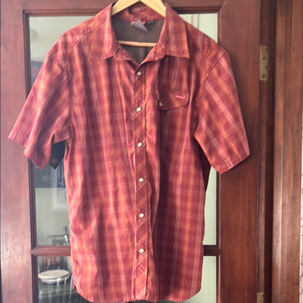 Men's Merrell Plaid Button-up Shirt